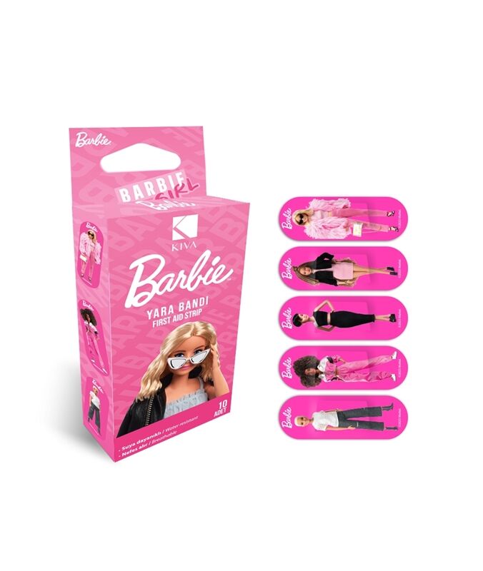 Barbie Yara Bandı 10 Adet