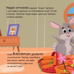 Tavşan TapTap ve Sevimli Dostları - Bu Kocaman Gözler Kimin? - Sincap Kitap