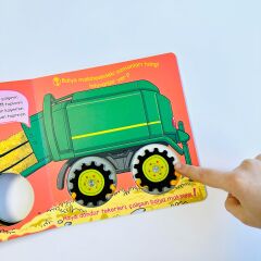 Çalışkan Çiftlik Araçlarım Tekerlekler İş Başında - Sincap Kitap