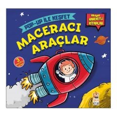 Pop-Up ile Keşfet Maceracı Araçlar 3 Boyutlu Hareketli - Sincap Kitap