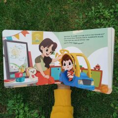 Merhaba Duygularım Cırt Cırtlı Hikaye Kitabı Okul Öncesi- Sincap Kitap