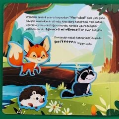Merhaba Orman Cırt Cırtlı Hikaye Kitabı Okul Öncesi- Sincap Kitap