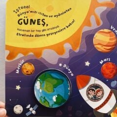 Merhaba Uzay Cırt Cırtlı Hikaye Kitabı Okul Öncesi- Sincap Kitap