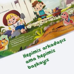 Merhaba Böcekler Cırt Cırtlı Hikaye Kitabı Okul Öncesi- Sincap Kitap