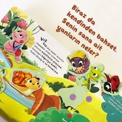 Merhaba Böcekler Cırt Cırtlı Hikaye Kitabı Okul Öncesi- Sincap Kitap