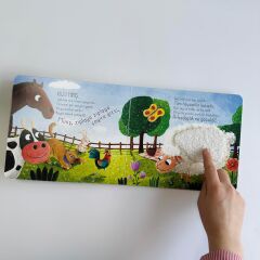 Çiftliğe Dokun İlk Dokun Hisset Kitabım - Sincap Kitap