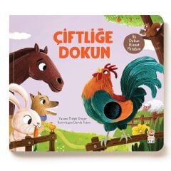 Çiftliğe Dokun İlk Dokun Hisset Kitabım - Sincap Kitap