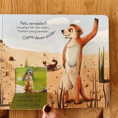 Çöle Dokun İlk Dokun Hisset Kitabım - Sincap Kitap