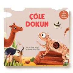 Çöle Dokun İlk Dokun Hisset Kitabım - Sincap Kitap