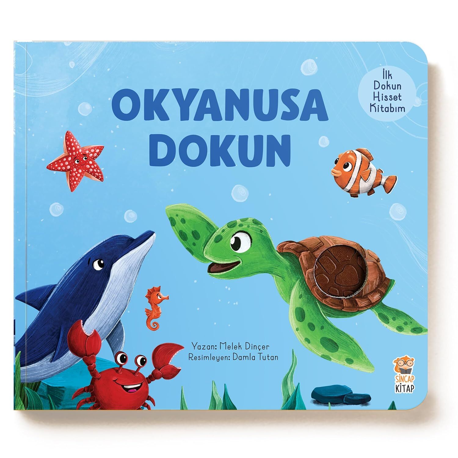 Okyanusa Dokun İlk Dokun Hisset Kitabım - Sincap Kitap