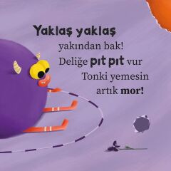 Tonton Tonki ile Renkler Delikli Sürpriz Pencereli Kitap - Sincap Kitap