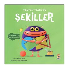 Tonton Tonki ile Şekiller Delikli Sürpriz Pencereli Kitap - Sincap Kitap