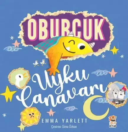 Oburcuk Uyku Canavarı Okul Öncesi Kitap - Sincap Kitap