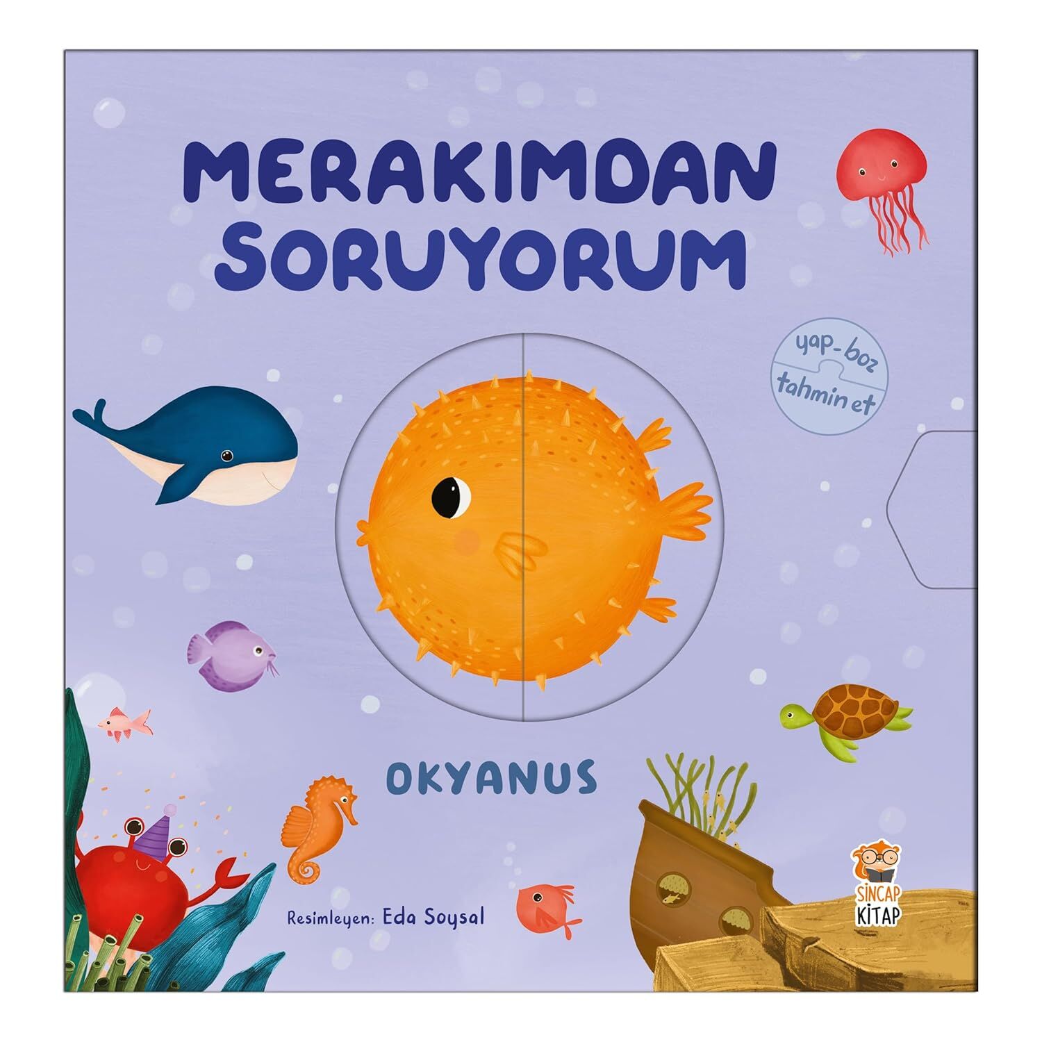 Merakımdan Soruyorum Okyanus Yap-Boz Tahmin Et - Sincap Kitap