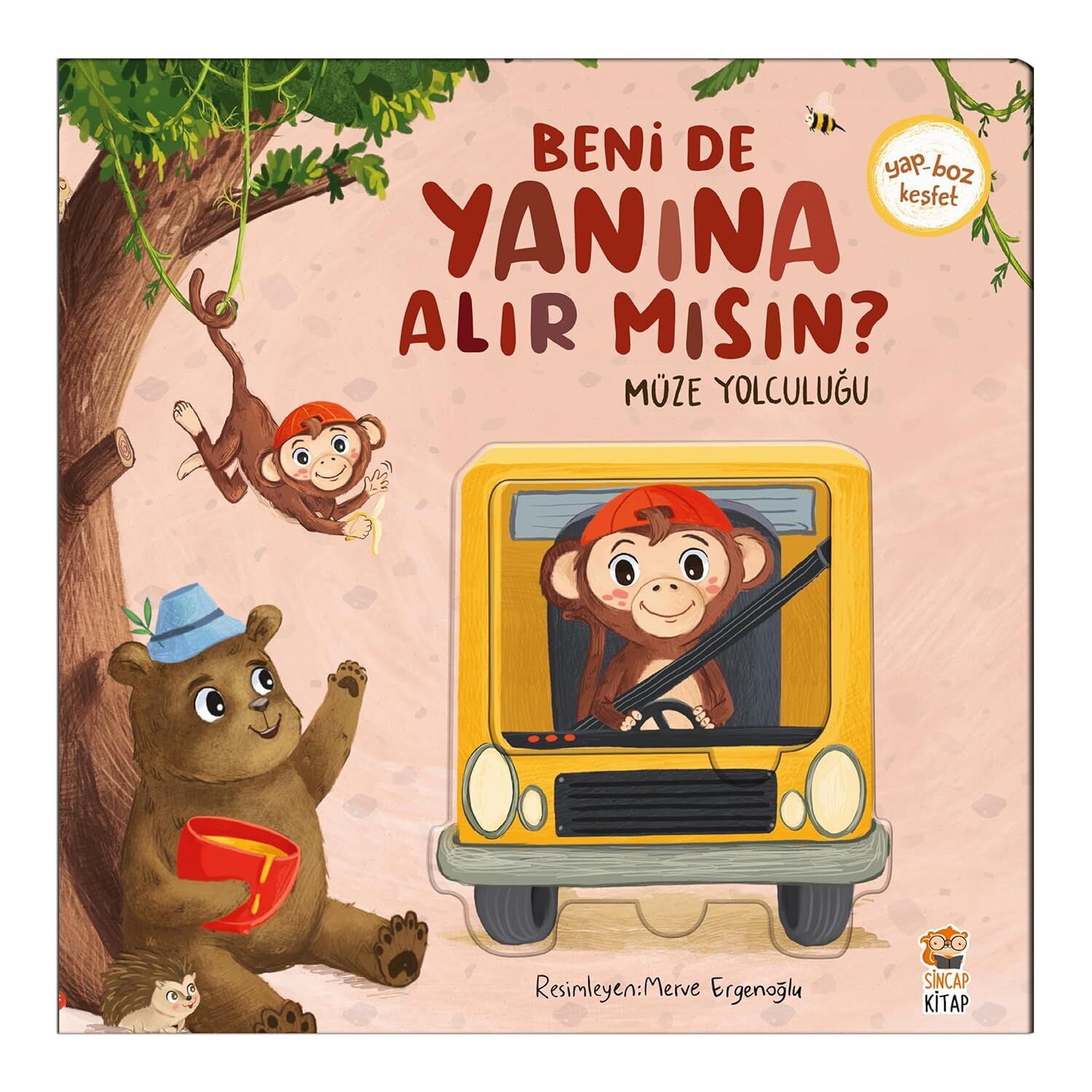 Müze Yolculuğu Beni de Yanına Alır Mısın? - Yap Boz Keşfet - Sincap Kitap