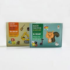 Bebeğim Öğreniyor İlk Kartlarım 0-12 Ay Pedagog Onaylı - Sincap Kitap