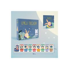 Uyku Trenim Kaguyla Uyku Kitabım 18 Parça Puzzle ve Kitap - Sincap Kitap