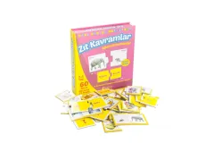 Diytoy Zıt Kavramlar Eğlenceli Bulmacalar - Eğitici Puzzle 60 Parça