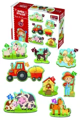 Diytoy Baby Puzzle Çiftlik Benim İlk Çiftlik Puzzlem Yapbozum