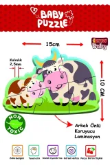 Diytoy Baby Puzzle Çiftlik Benim İlk Çiftlik Puzzlem Yapbozum