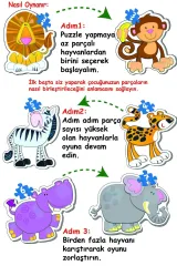 Diytoy Baby Puzzle Benim ilk Hayvanlar Puzzlem