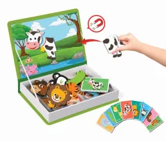 Diytoy Magnet IQ Manyetik Hayvanlar Animals Tamamlama Yaratıcı Oyun Seti