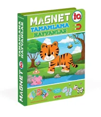Diytoy Magnet IQ Manyetik Hayvanlar Animals Tamamlama Yaratıcı Oyun Seti