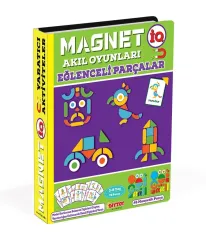 Diytoy Magnet IQ Manyetik Eğlenceli Parçalar Akıl Oyunları Yaratıcı Oyun Seti