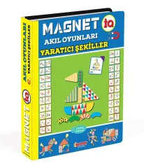 Diytoy Magnet IQ Akıl Oyunları Yaratıcı Şekiller Manyetik Oyun Seti