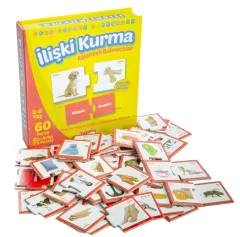 Diytoy İlişki Kurma Eğlenceli Bulmacalar - Eğitici Puzzle 60 Parça