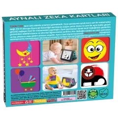 Diytoy Tummy Time Aynalı Karın Üstü Aktiviteler ve Zeka Kartları 0-12 Ay