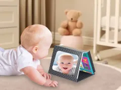 Diytoy Tummy Time Aynalı Karın Üstü Aktiviteler ve Zeka Kartları 0-12 Ay