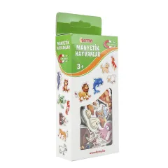 Diytoy Manyetik Hayvanlar 30 Parça Eğitici Hayvanlar