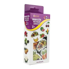 Diytoy Manyetik Meyveler ve Sebzeler 26 Parça Eğitici Set