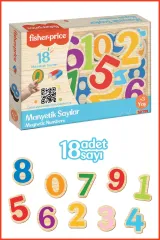 Fisher-Price Diytoy Manyetik Sayılar 18 Parça