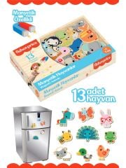 Fisher Price Manyetik Hayvanlar 13 Parça