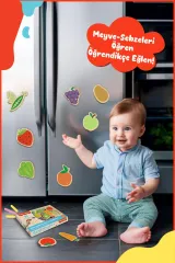 Fisher Price Manyetik Meyve ve Sebzeler 16 Parça
