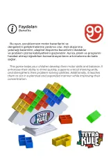 Go Toys Tetra Kule Blok Denge Oyunu