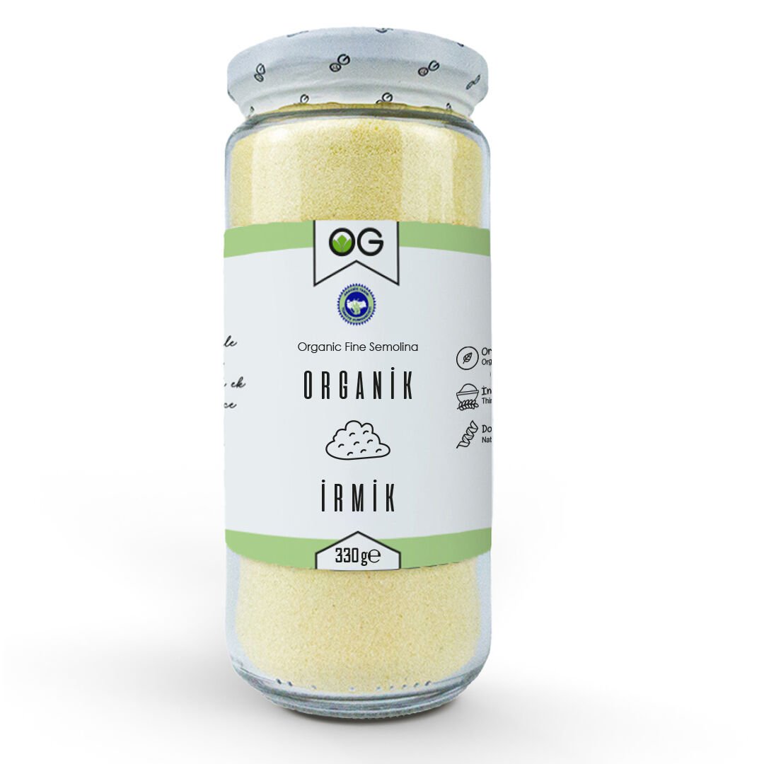 OG Natural Organik İrmik 330 Gram Organik İnce Bebek İrmiği