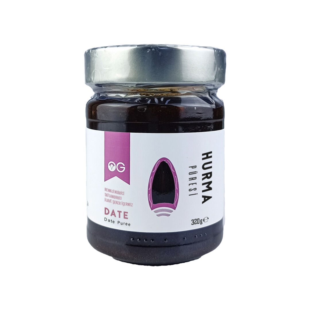 OG Natural Organik Hurma Püresi 320 Gram - Doğal Şekersiz Katkısız