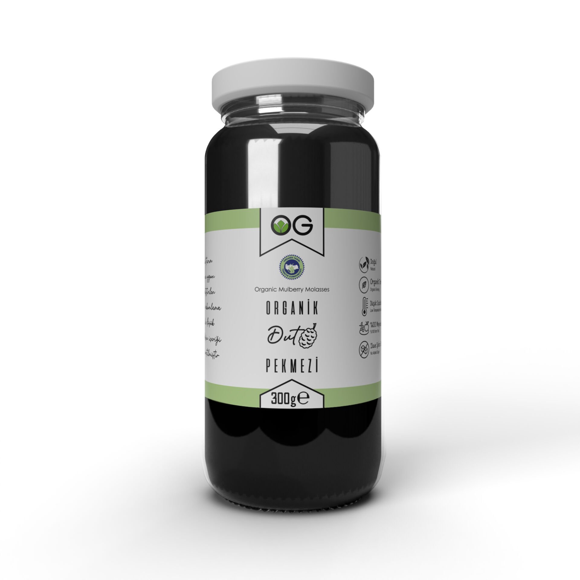 OG Natural Organik Dut Pekmezi 300 Gram