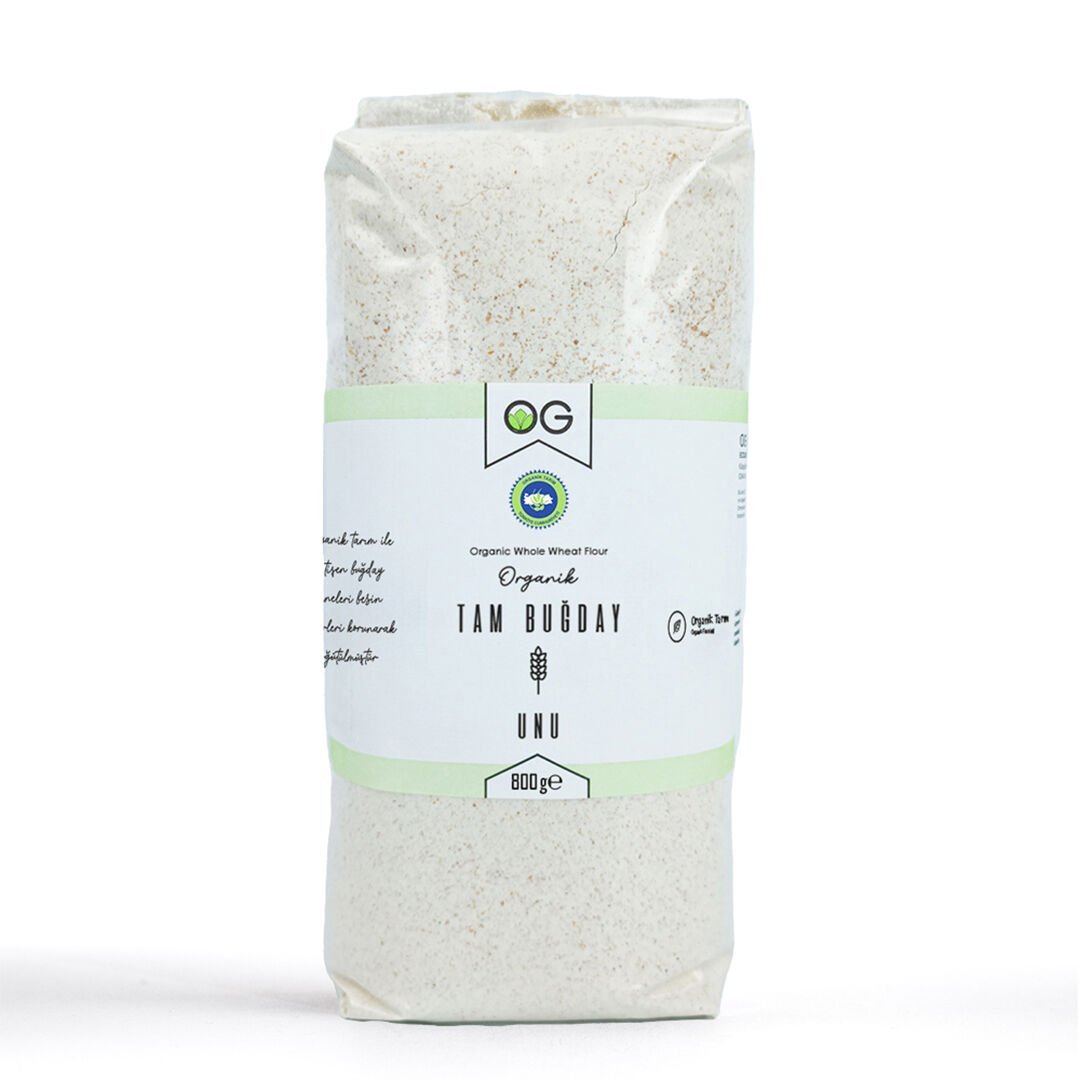 OG Natural Organik Tam Buğday Unu 800 Gram