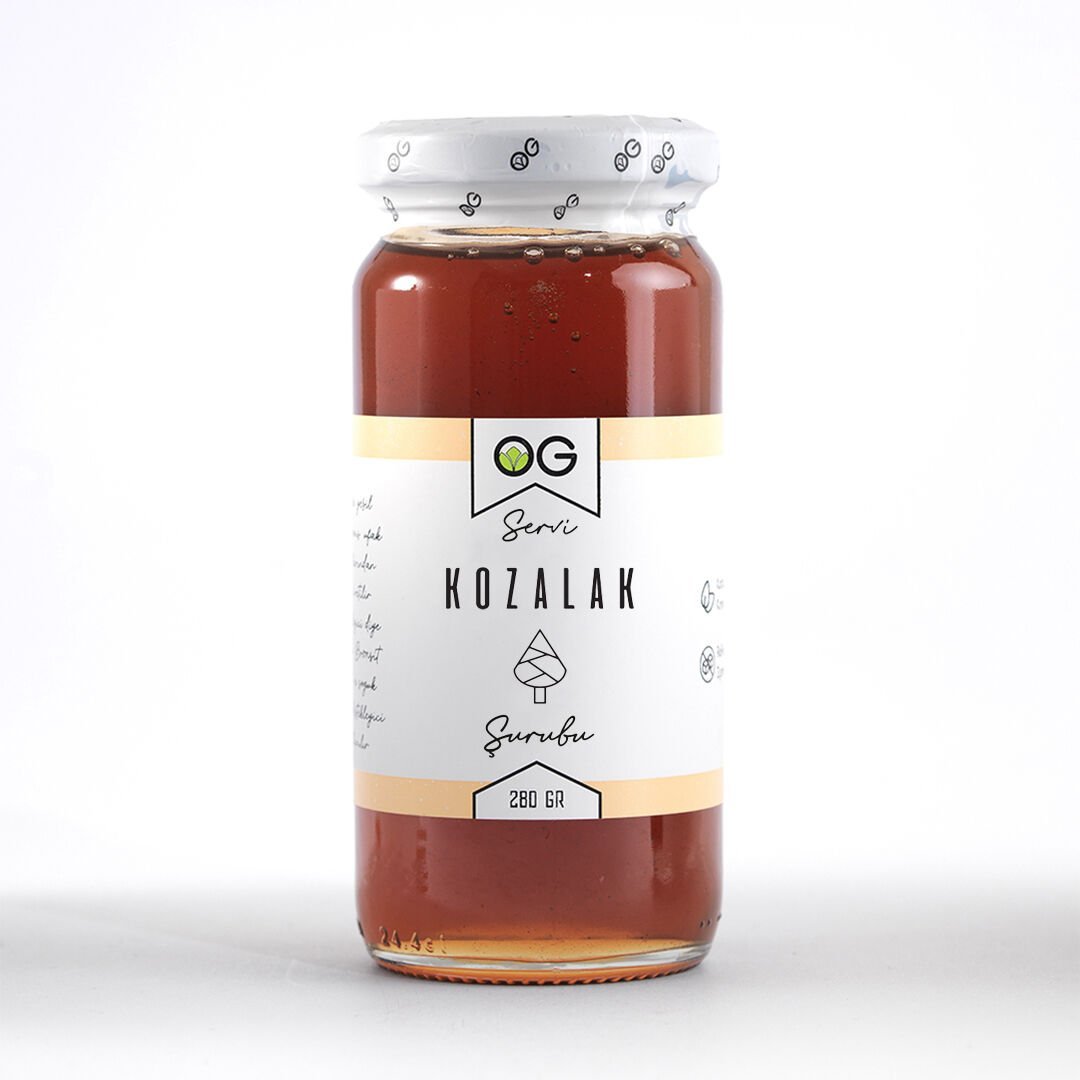 OG Natural Organik Servi Çam Kozalak Şurubu 280 Gram