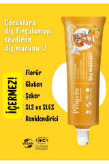The Prouvee Reponses Organik Florürsüz Bebek ve Çocuk Diş Macunu Portakallı 35ml +1 Yaş