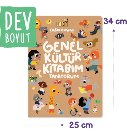 Genel Kültür Kitabım - Tanıyorum Okul Öncesi Kitap - Sincap Kitap