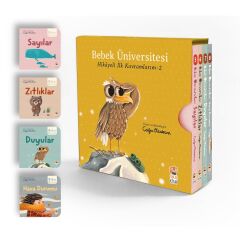 Bebek Üniversitesi Hikayeli İlk Kavramlarım  2 | Okul Öncesi Kitap – Sincap Kitap