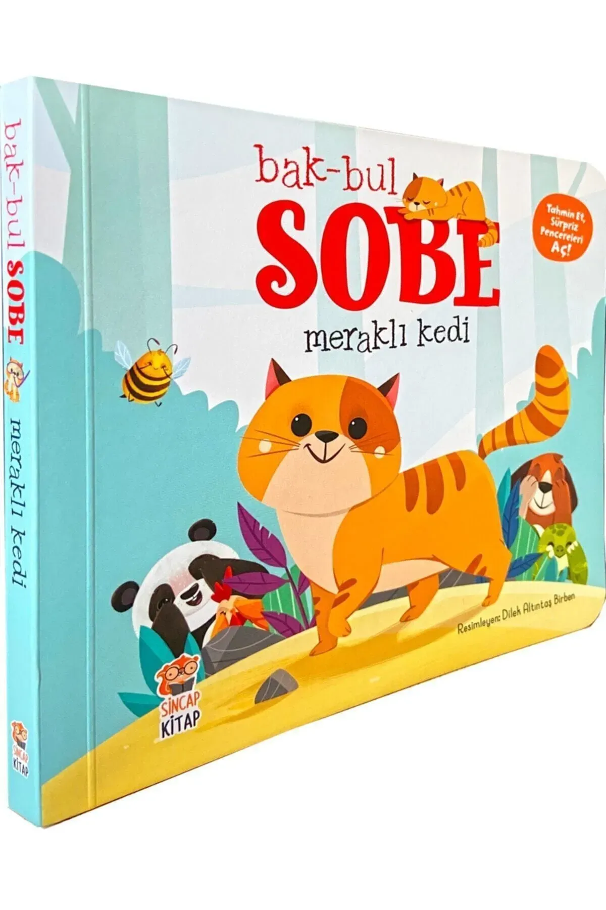 Bak Bul Sobe Meraklı Kedi | Okul Öncesi Kitap – Sincap Kitap