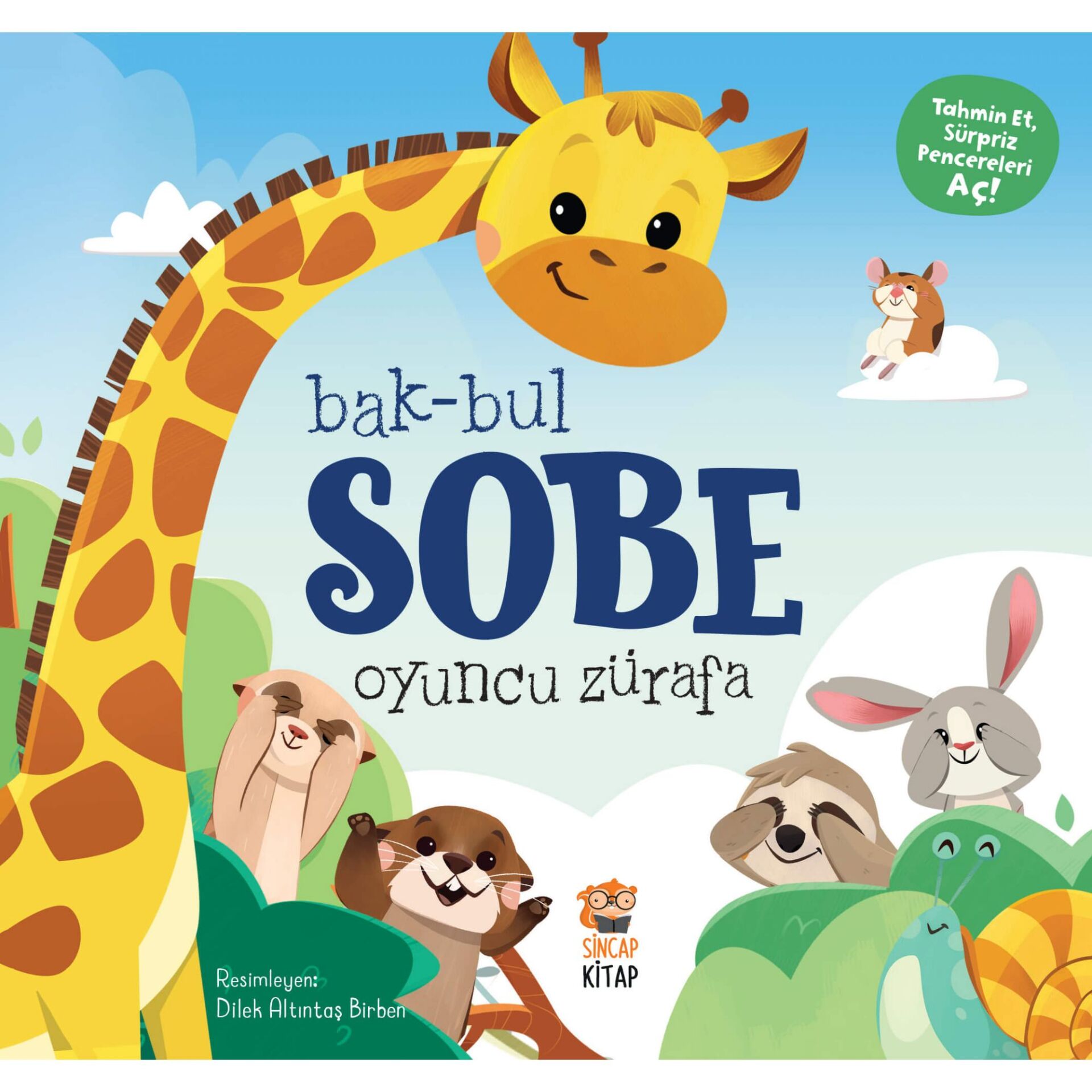 Bak Bul Sobe Oyuncu Zürafa | Okul Öncesi Kitap – Sincap Kitap