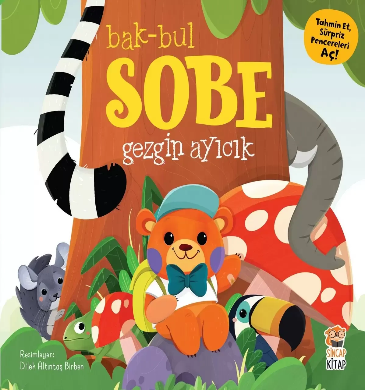Bak Bul Sobe Gezgin Ayıcık | Okul Öncesi Kitap – Sincap Kitap
