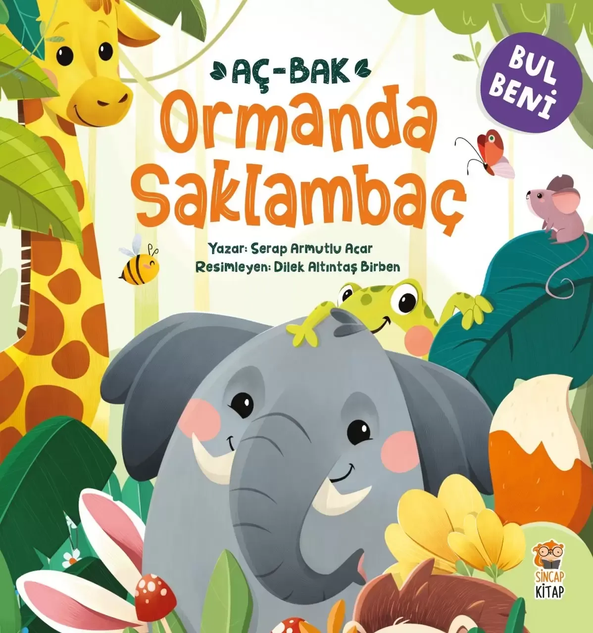 Bul Beni Ormanda Saklambaç | Okul Öncesi Kitap – Sincap Kitap
